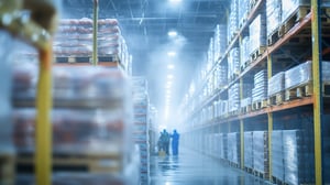 Cold chain fulfillment warehouse