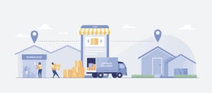 DTC fulfillment process using a 3PL