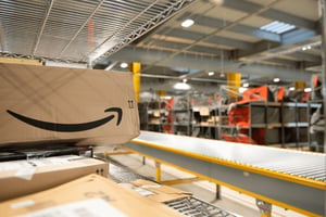 View Inside a Warehouse Doing Fulfillment by Amazon - Smart Warehousing